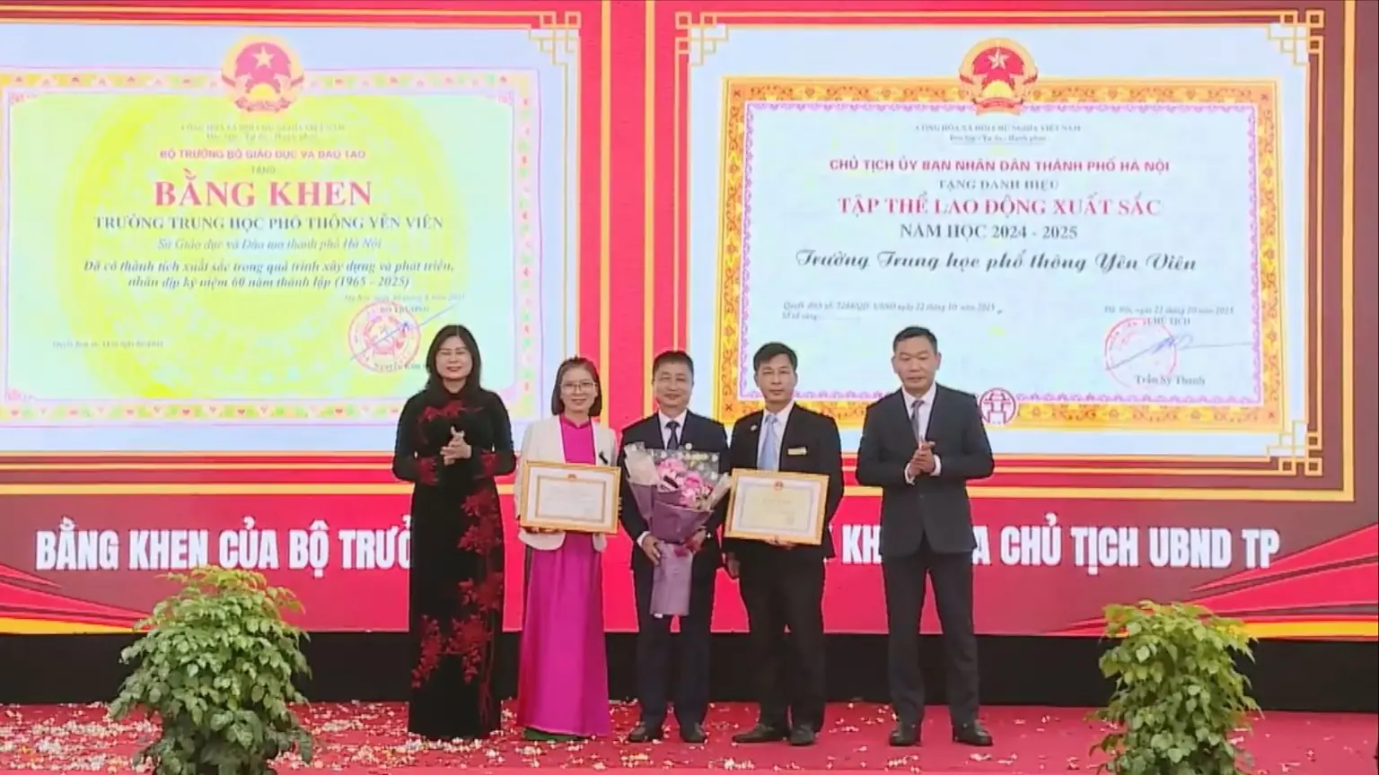 Trường THPT Yên Viên - điểm sáng của giáo dục Thủ đô